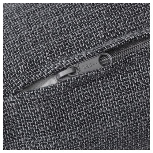 IKEA - VALLENTUNA, cover for back cushion, hillared dark grey