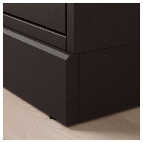 IKEA - HAVSTA, cabinet, darkbrown, 81x134x37 cm