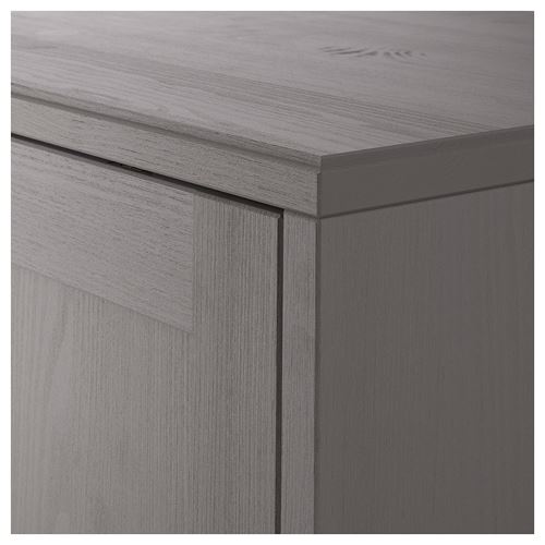 IKEA - HAVSTA, büfe, gri, 81x89x47 cm