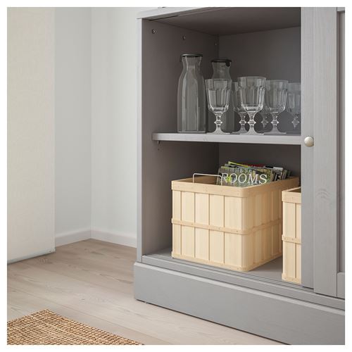 IKEA - HAVSTA, vitrin, gri, 242x212x47 cm