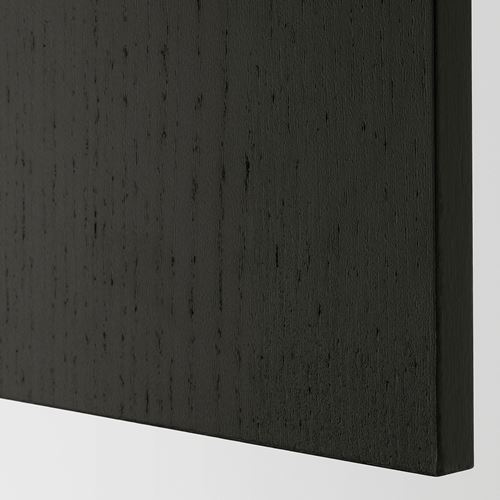 IKEA - LERHYTTAN, cover panel, black stained, 62x240 cm