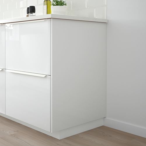 IKEA - FÖRBATTRA, cover panel, high gloss white, 39x240 cm