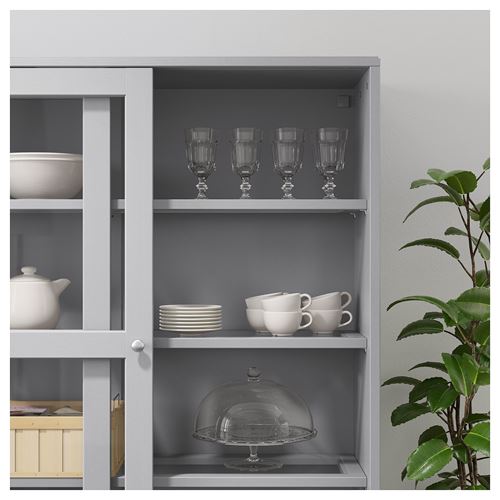 IKEA - HAVSTA, vitrin, gri, 242x212x47 cm
