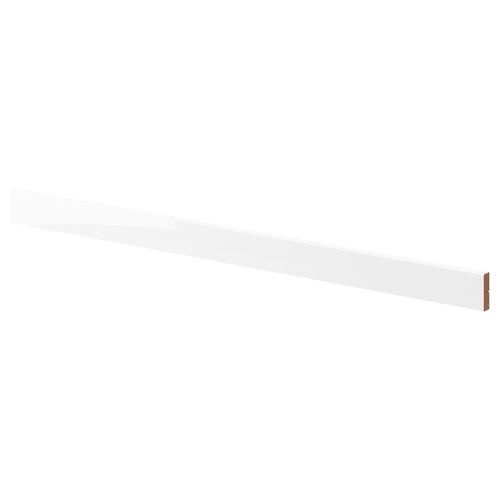 IKEA - FÖRBATTRA, decorative strip, high gloss white, 221 cm