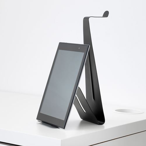 IKEA - MÖJLIGHET, kulaklık ve tablet standı, siyah