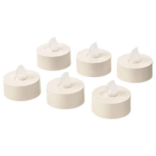IKEA - GODAFTON, LED scented tealight, natural
