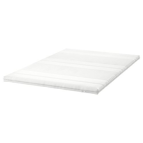 IKEA - TUSSÖY, double mattress pad, white, 140x200 cm