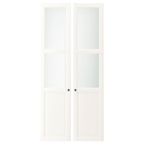 IKEA - LIATORP, kitaplık kapağı, beyaz, 44x198 cm