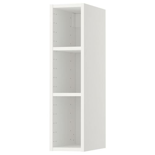 IKEA - METOD, kitchen wall cabinet frame, white, 20x37x80 cm