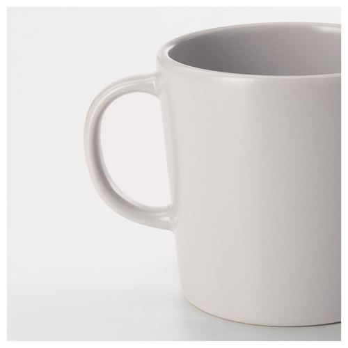 IKEA - DINERA, mug, beige, 30 cl