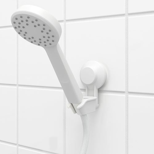 IKEA - TISKEN, hand shower parking bracket, white