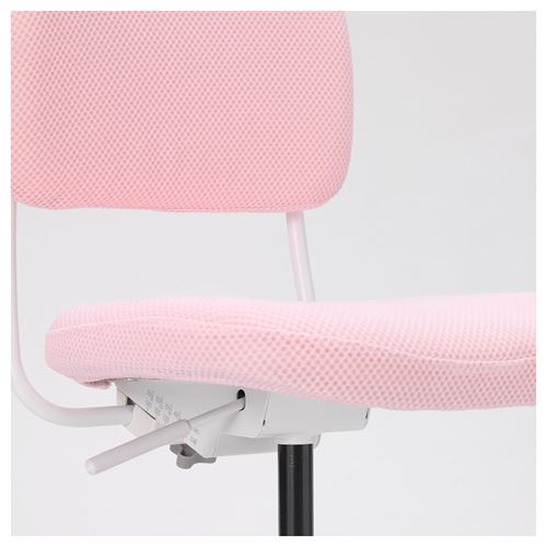 IKEA - VIMUND, child's desk chair, light pink