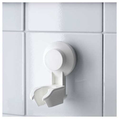 IKEA - TISKEN, hand shower parking bracket, white