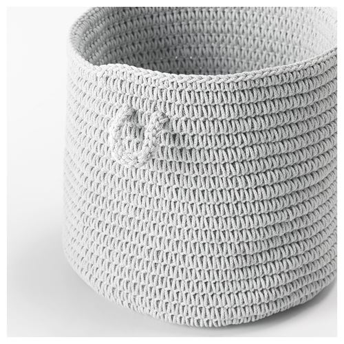 IKEA - NORDRANA, kutu seti, açık gri