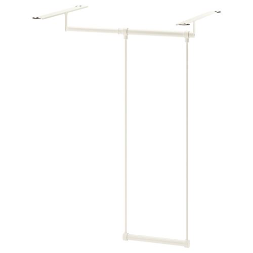IKEA - LATTHET, hanger unit, white, 35-60x55 cm