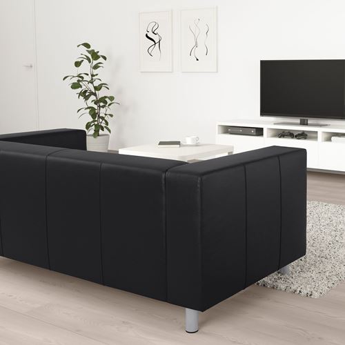 IKEA - KLIPPAN, 2-seat sofa, bomstad black