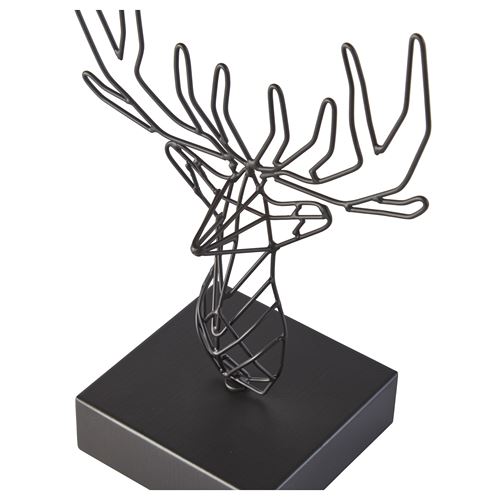 IKEA - LINDRANDE, decoration, black, 25 cm