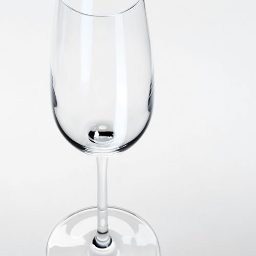 IKEA - STORSINT, champagne glass, glass, 22 cl