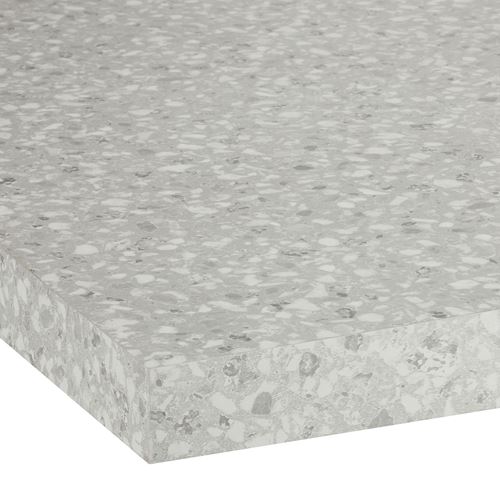 IKEA - SALJAN, tezgah, açık gri mineral etkisi-laminat, 246x3,8 cm