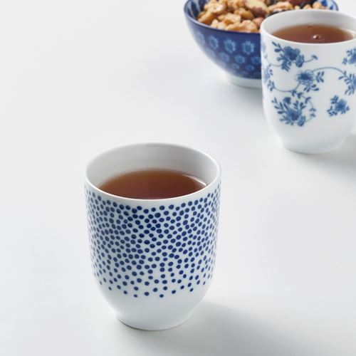 IKEA - ENTUSIASM, mug, blue-white, 22 cl