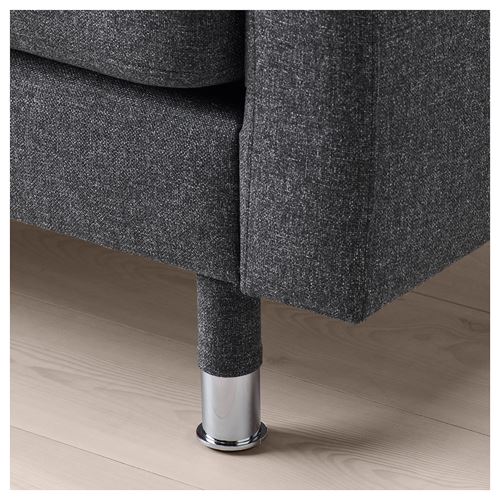 IKEA - LANDSKRONA, 3-seat sofa, gunnared dark grey