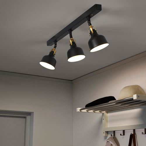 IKEA - RANARP, spotlight, black