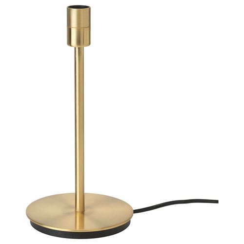 IKEA - SKAFTET, lampshade base, brass colour