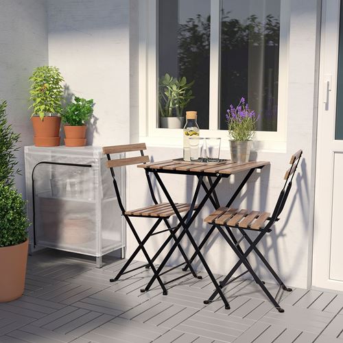 IKEA - HYLLIS, outdoor shelving unit, transparent, 60x27x74 cm