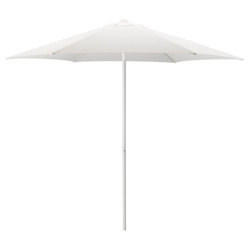 IKEA - HÖGÖN, parasol, white, 270 cm