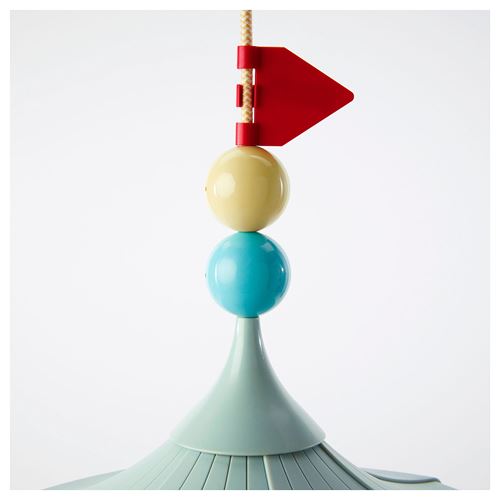 IKEA - TROLLBO, çocuk sarkıt lamba, açık yeşil