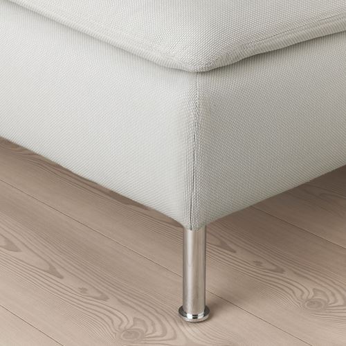 IKEA - SÖDERHAMN, 3'lü kanepe, finnsta beyaz