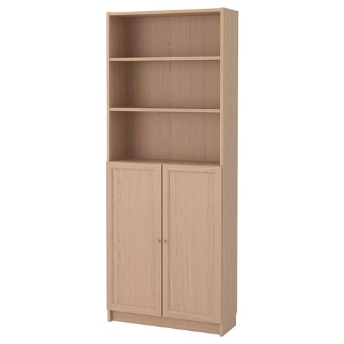 bookcase with half panel