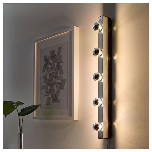 IKEA - SILLBO, LED ampul E14, gümüş rengi, 140 lm