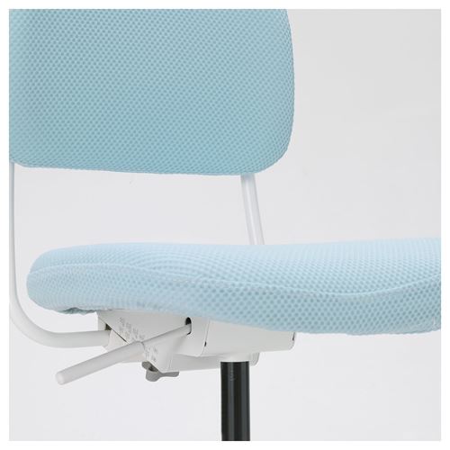 IKEA - VIMUND, child's desk chair, light turquoise
