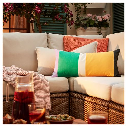 IKEA - SOLLERÖN, garden corner sofa set, brown