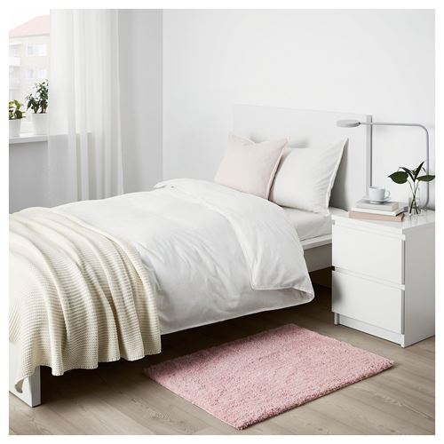 IKEA - LINDKNUD, small rug, pink, 60x90 cm