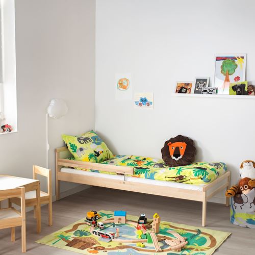 IKEA - SNIGLAR, junior bed, beech effect, 70x160 cm