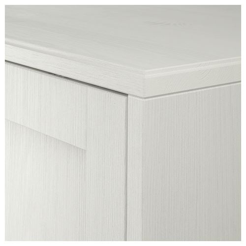 IKEA - HAVSTA, büfe, beyaz, 121x89x47 cm