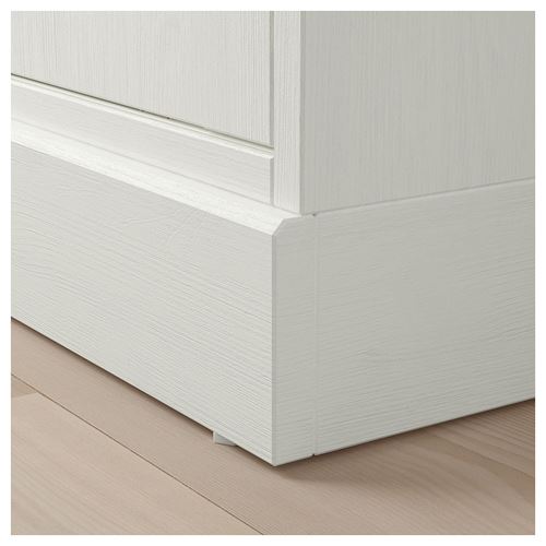 IKEA - HAVSTA, glass-door cabinet, white, 243x47x212 cm