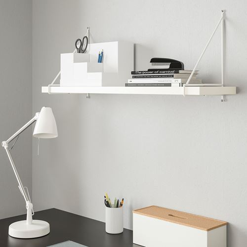 IKEA - PERSHULT, wall shelf stand, white, 20x30 cm