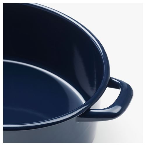 IKEA - VARDAGEN, emaye tencere, emaye çelik, 5 lt