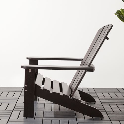 IKEA - KLÖVEN, sun lounger, dark brown