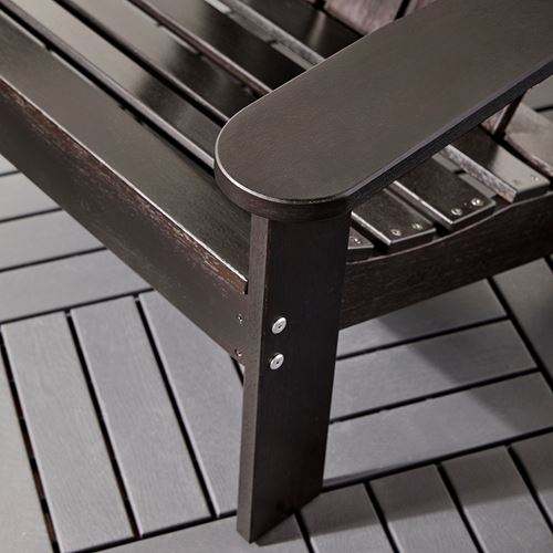 IKEA - KLÖVEN, sun lounger, dark brown