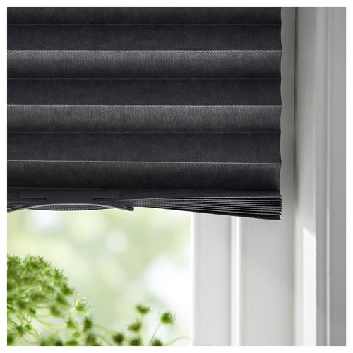 IKEA - SCHOTTIS, roller blind, dark grey, 100x190 cm