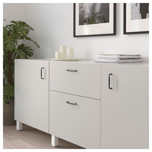 IKEA - MÖLLARP, kulp, siyah, 106 mm