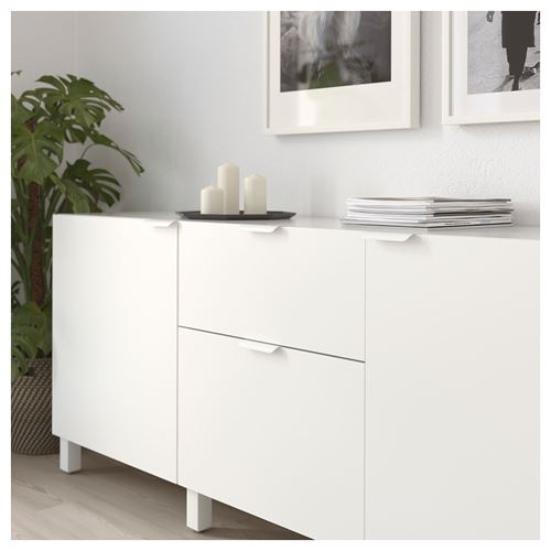 IKEA - BILLSBRO, handle, white, 120 mm