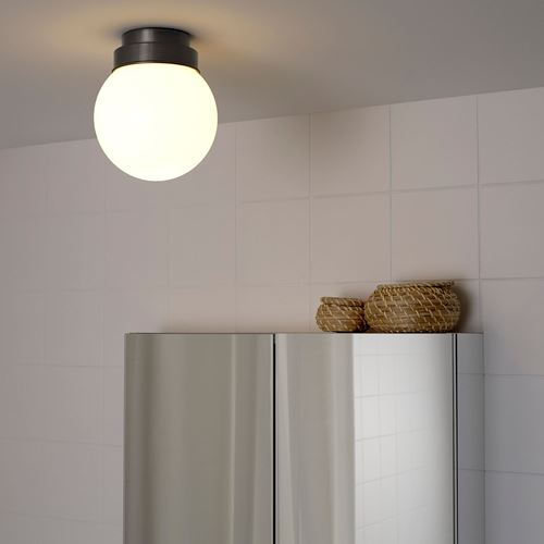 IKEA - FRIHULT, ceiling/wall lamp, black