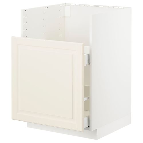 IKEA - METOD/MAXIMERA, sink cabinet, BODBYN off-white, 60x60 cm