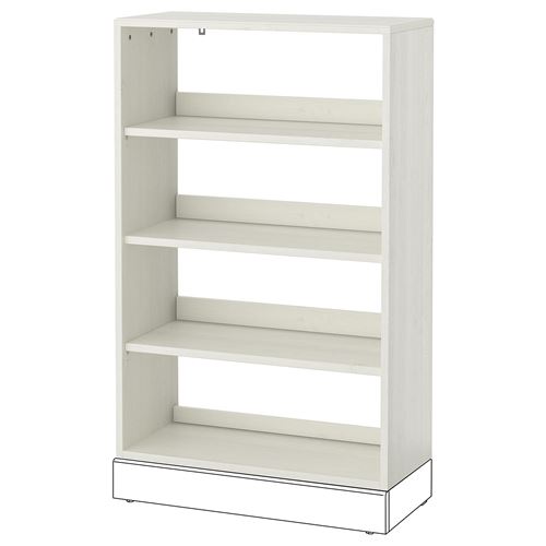 IKEA - HAVSTA, shelving unit, white, 81x123x35 cm