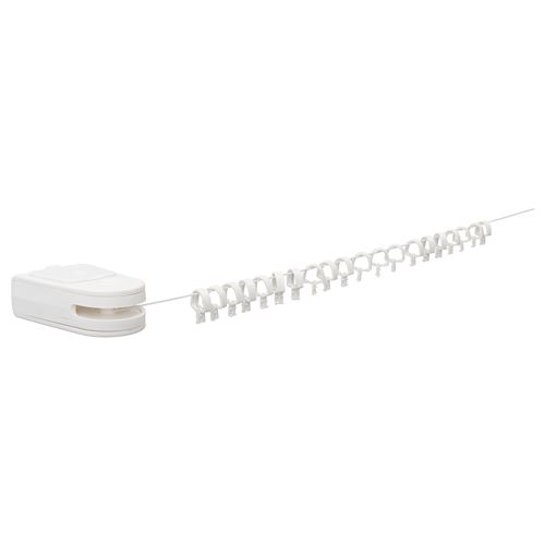 IKEA - FÖRSYNT, curtain wire, white, 200 cm